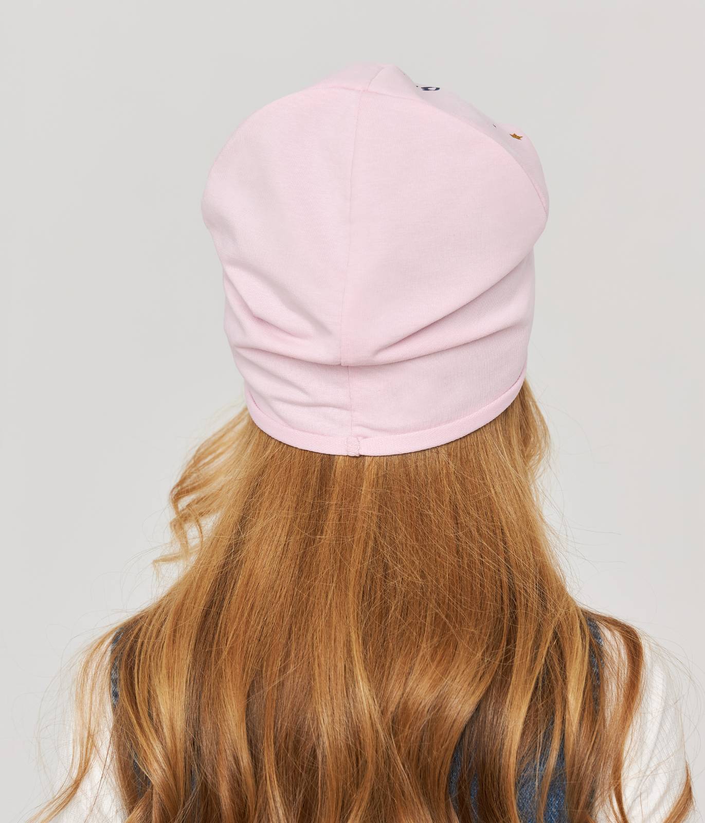 10880 Girls' Lightweight Pink Beanie with Flying Unicorn & "Magic" Print 🌈 Cotton Blend | Size 52–54 | Ages 3–5 | Spring & Summer