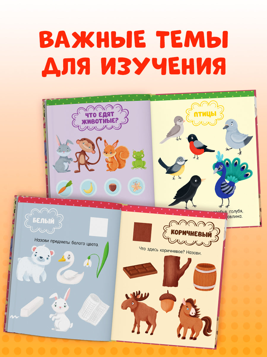 118564 Russian Kids Book “Big Book for Speech Development” | Ages 1+ | Yelena Ulyeva | Clever Publishing