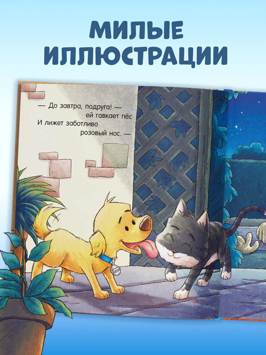 119646 Russian Kids Book “Good Night, Little Puppy! | Ages 3–5” | Natalia Mendes, Dominic Rupp | Clever Publishing