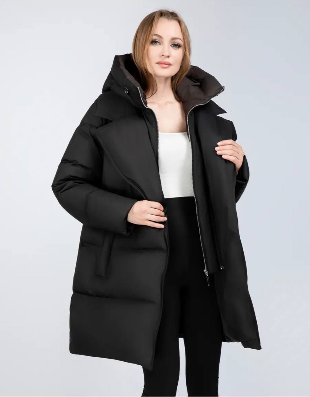 532 Women’s Winter Down Coat Snowimage | Regular Fit | Removable Hood | Up to -25°C